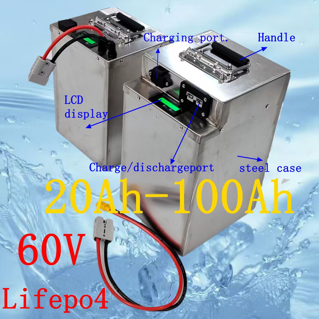 72V 40Ah Lifepo4 Battery Pack - แบตเตอรี่ลิเธียมไอรอนฟอสเฟต LIFEPO4 60V 60Ah 100Ah 60V