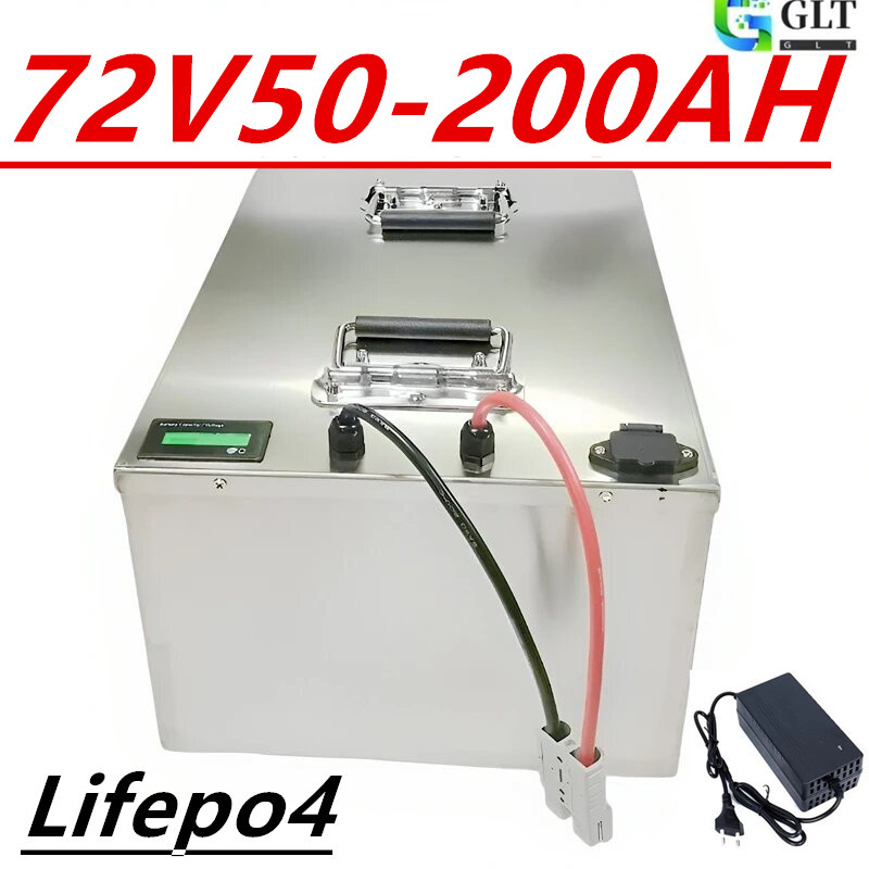 72V 40Ah Lifepo4 Battery Pack - แบตเตอรี่ Lifepo4 72V ขนาด 50Ah/100Ah/120Ah/150Ah/200Ah พร้อมบลูทูธ
