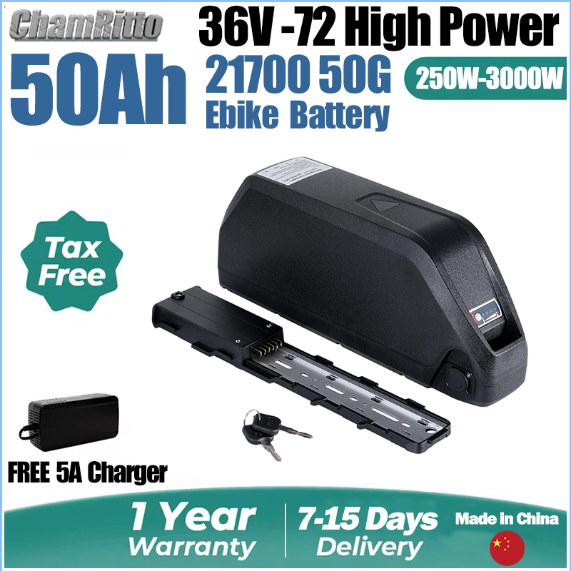 60V 50Ah Electric Scooter Battery - แบตเตอรี่จักรยานไฟฟ้า 48V 30AH เซลล์ 21700 60V