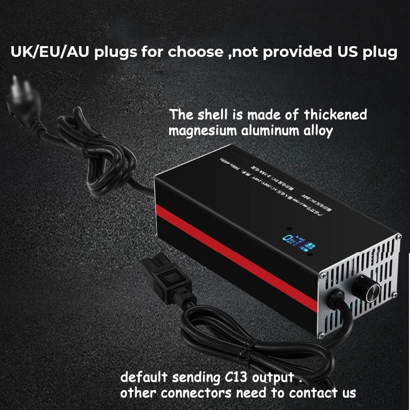 เครื่องชาร์จแบตเตอรี่ลิเธียม 2 - 72V 15A Fast Charger บทวิจารณ์และราคา