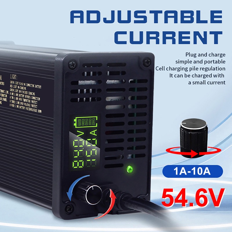 เครื่องชาร์จแบตเตอรี่ลิเธียมแบ - 84V 20A Smart Charger บทวิจารณ์และราคา