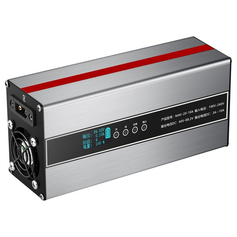 เครื่องชาร์จแบตเตอรี่ลิเธียมปร - 72V 15A Fast Charger บทวิจารณ์และราคา