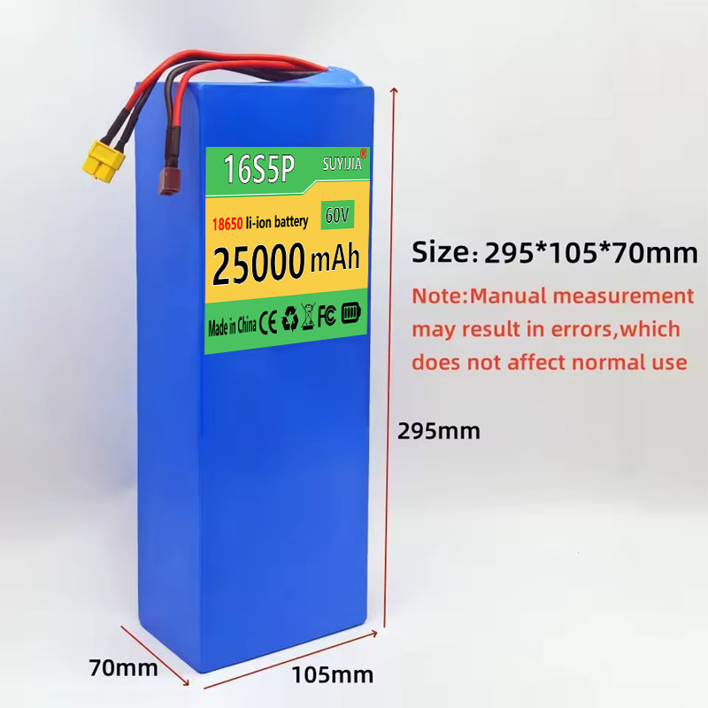 แบตเตอรี่ลิเธียมไอออนแบบชาร์จไ - 60V 50Ah Electric Scooter Battery บทวิจารณ์และราคา