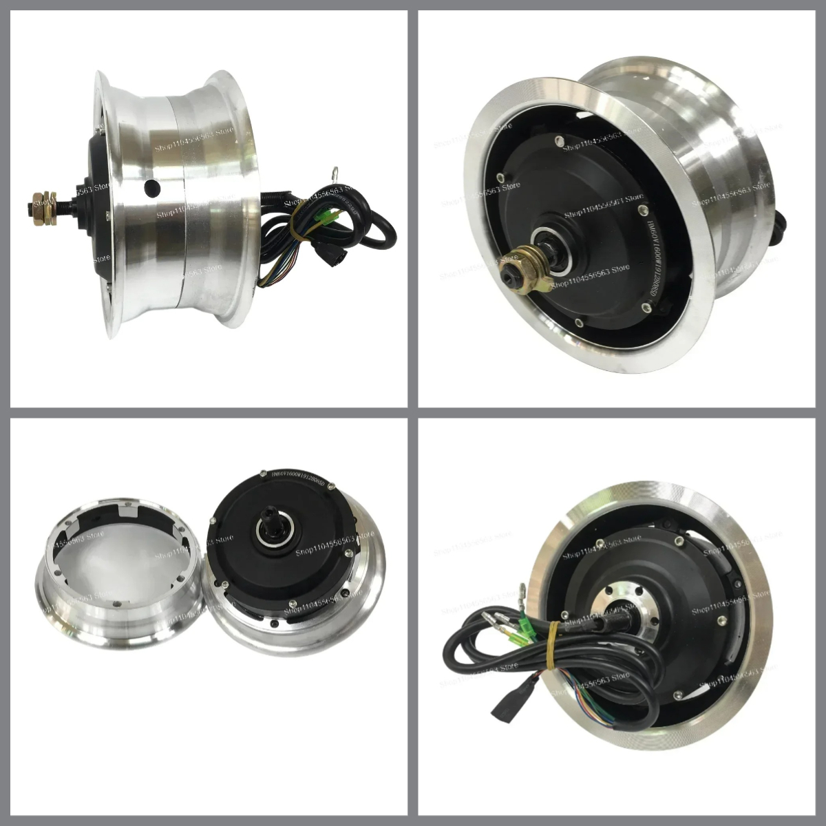 มอเตอร์ฮับล้อสกู๊ตเตอร์ไฟฟ้า 6 - 11 Inch 72V 3500W Hub Motor บทวิจารณ์และราคา