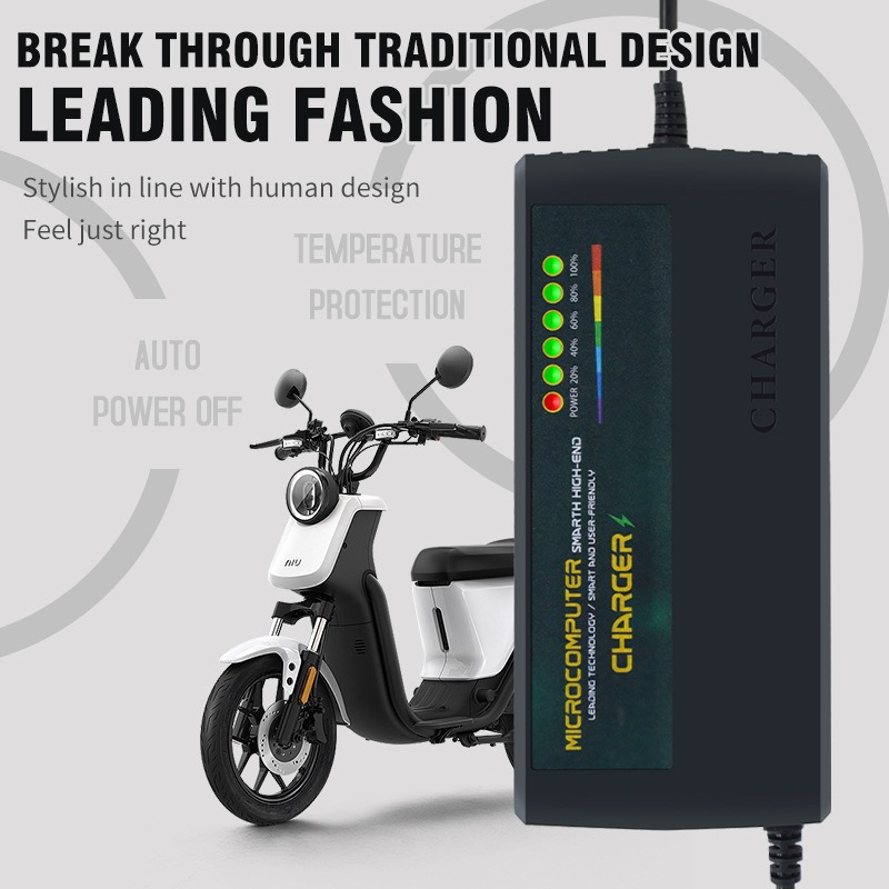 เครื่องชาร์จแบตเตอรี่แบบแห้งชน - 84V 20A Smart Charger บทวิจารณ์และราคา