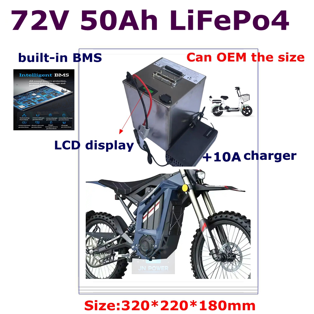 JN-24S 72V 50Ah lifepo4 แบตเตอ - 72V 40Ah Lifepo4 Battery Pack บทวิจารณ์และราคา