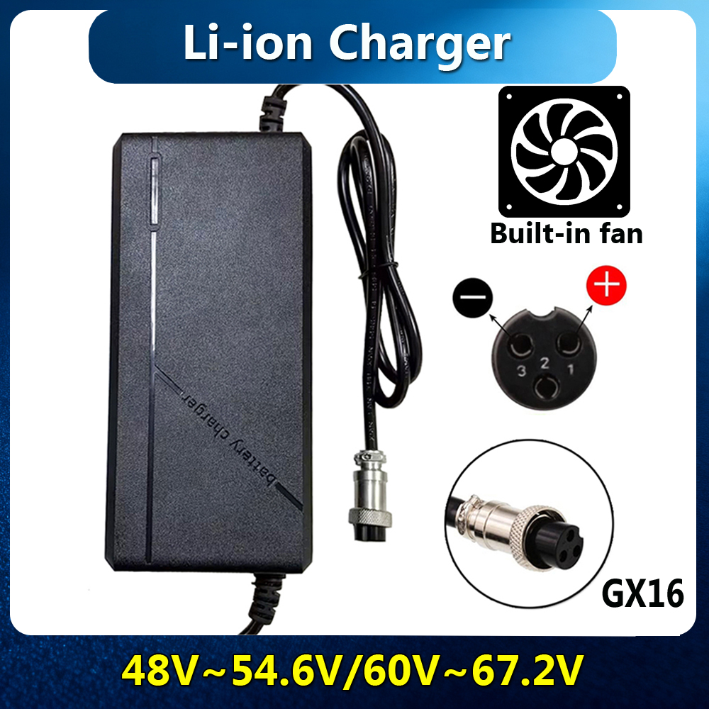 เครื่องชาร์จแบตเตอรี่ลิเธียมไอ - 84V 20A Smart Charger บทวิจารณ์และราคา