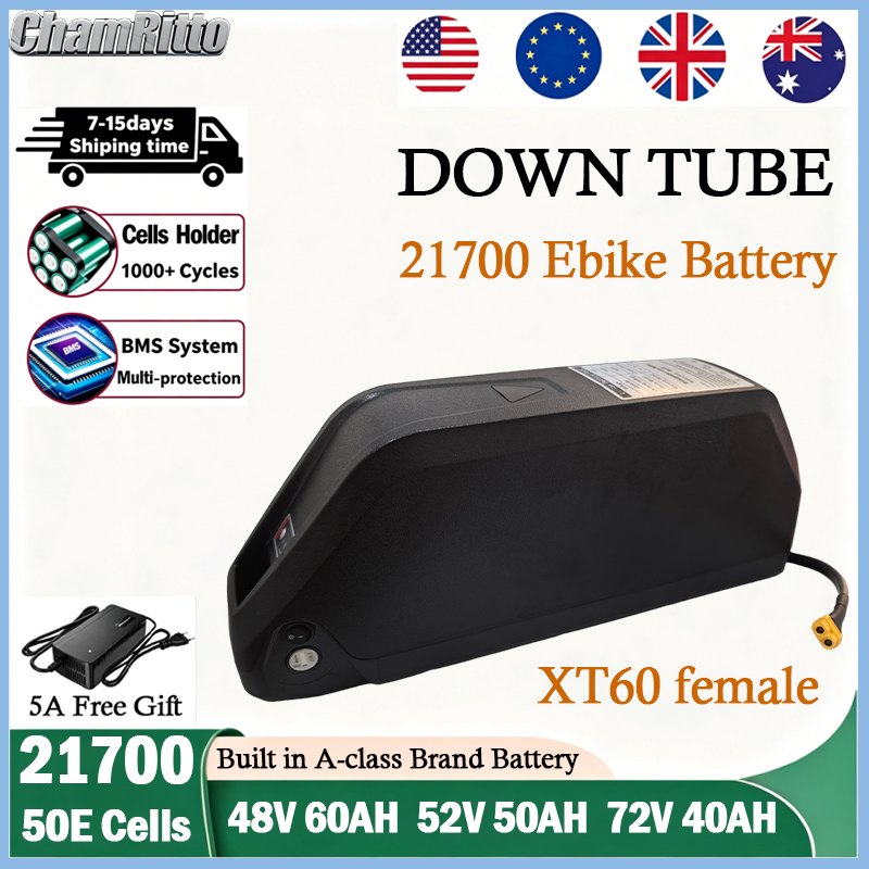 แบตเตอรี่จักรยานไฟฟ้า Cham-Rid - 72V 50Ah 21700 Lithium Battery บทวิจารณ์และราคา