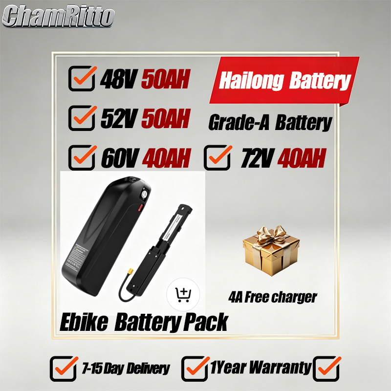 แบตเตอรี่จักรยานไฟฟ้า 21700 Ha - 72V 50Ah 21700 Lithium Battery บทวิจารณ์และราคา