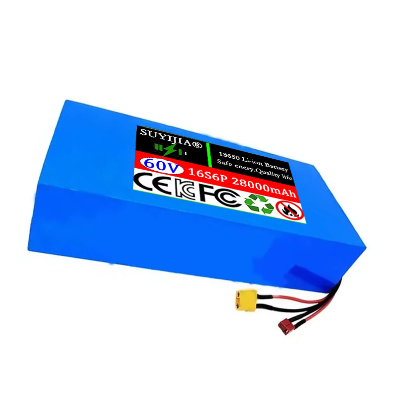 แบตเตอรี่ลิเธียมแบบใหม่ 16S6P  - 60V 50Ah Electric Scooter Battery บทวิจารณ์และราคา