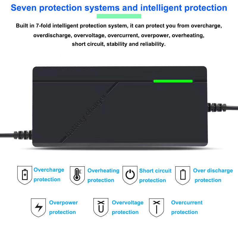 36V 48V 60V 72V 2A 5A แบตเตอรี - 84V 20A Smart Charger บทวิจารณ์และราคา