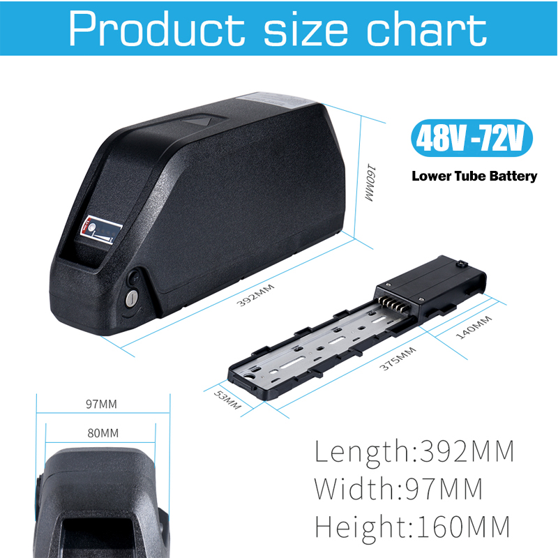 แบตเตอรี่จักรยานไฟฟ้า 48V 30AH - 60V 50Ah Electric Scooter Battery บทวิจารณ์และราคา