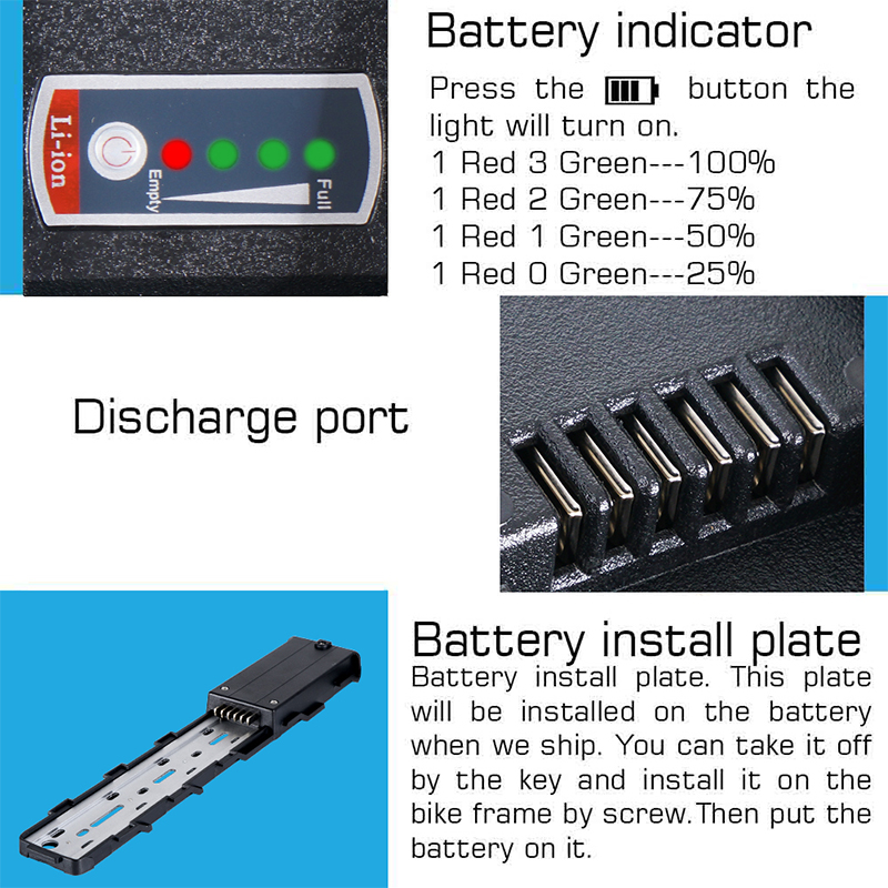 แบตเตอรี่จักรยานไฟฟ้า 48V 30AH - 60V 50Ah Electric Scooter Battery บทวิจารณ์และราคา